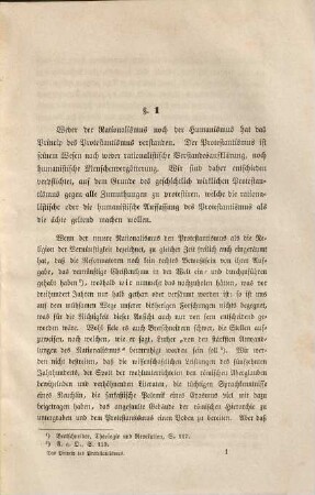 Das Princip des Protestantismus : mit besonderer Berücksichtigung der neuesten hierüber geführten Verhandlungen