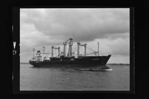 Canopus (1984), Frachtschiff, Zeppenfeld, Bremen, Singapur, Bau-Nr. 249