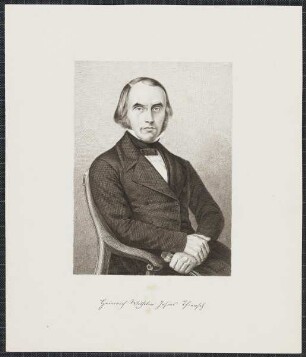 Icones Professorum Marpurgensium — Bildnis des Heinrich Wilhelm Josias Thiersch (1817-1885)
