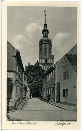 Spremberg. Kirchgasse