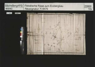 Katharina Fundgrube bei Raschau, Tagegegend im Raschauer Kommunwald