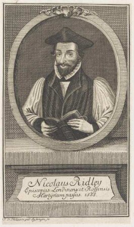 Bildnis des Nicolaus Ridley