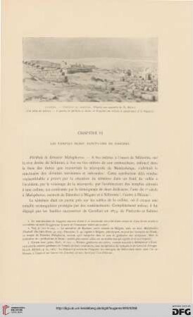 Chapitre VI: Les temples ouest