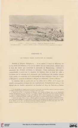 Chapitre VI: Les temples ouest