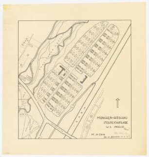 Stegreifaufgabe München-Hirschau: Lageplan M 1:2500