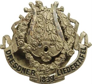 Dresden - Abzeichen der Dresdner Liedertafel
