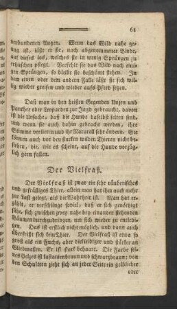 Der Vielfraß