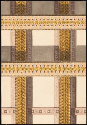 Verschiedene Dekorationen, Stoffe, Tapeten: Detail
