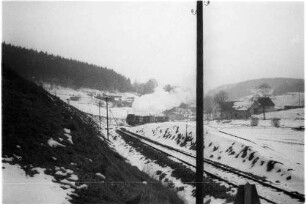 Lok 141 vor Trochtelfingen, im Seckachtal