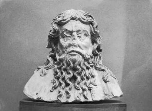 Kopf eines bärtigen Mannes (Johannes der Täufer?)