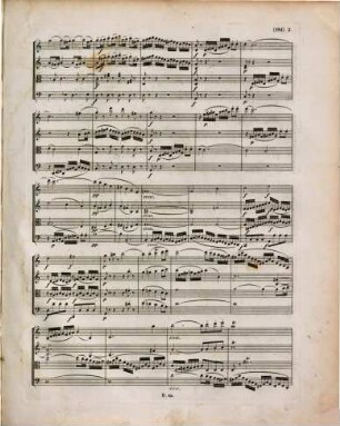 Beethoven's Werke, 45 = Serie 6: Quartette für 2 Violinen, Viola und Violoncell. Quartett : op. 59,3