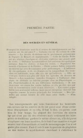 43-74, Première Partie, Des Sources en Général