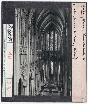 Köln: Dom, Chor nach Osten