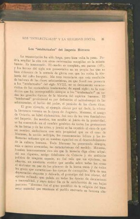 Los "intelectuales" del Imperio Romano