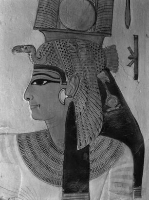 Königin Nefertari beim Brandopfer