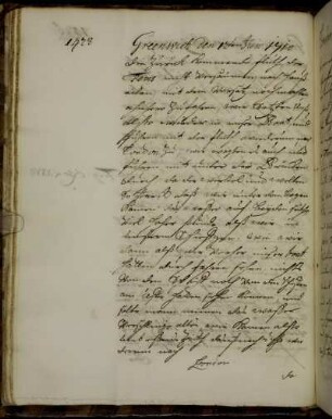 London 12. Juni - 8. Juli 1710