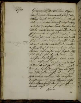 London 12. Juni - 8. Juli 1710