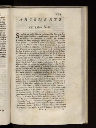 Libro Nono.