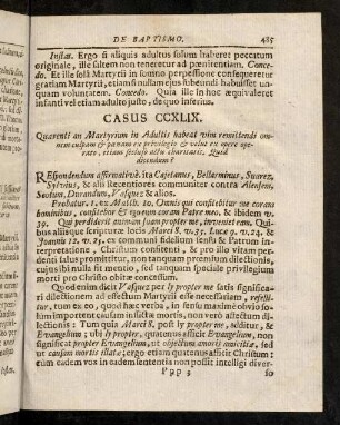 485-494, Casus CCXLIX - CCLVI