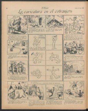 La caricatura en el extranjero
