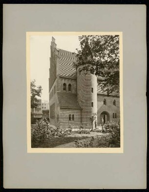 Gymnasium Zum grauen Kloster, Berlin: Ansicht von der Gartenseite