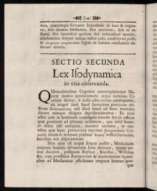 24-40, Sectio Secunda.