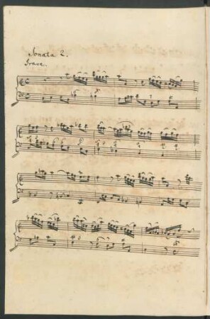 Sonaten; vl, bc; d-Moll; CarG 1.2; op.1/2
