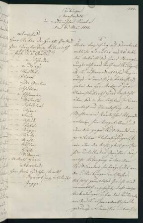 6. Mai 1833