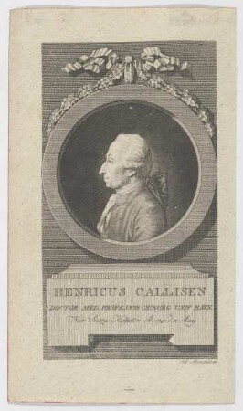Bildnis des Henricus Callisen