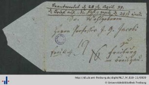 Briefumschlag mit Siegel
