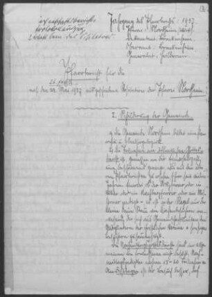 Nordheim: Pfarrbericht 1937