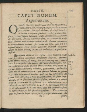 Caput Nonum.