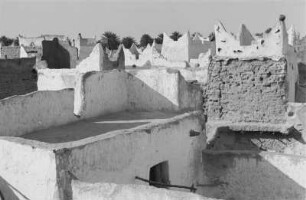 Die Dächer von Gadames : Blick über die Dächer der Stadt Gadames