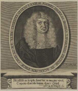Bildnis des Joannes Andreas Bosius