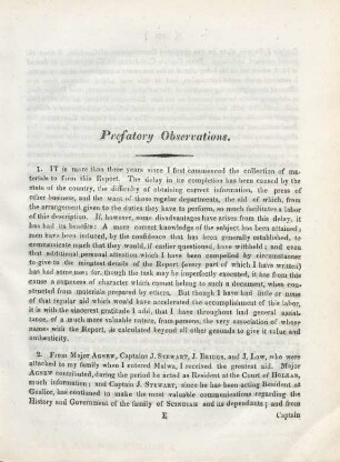 Prefatory observations