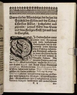 [Christliche Leichpredigt.]