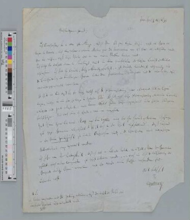 Brief an Franz Brendel