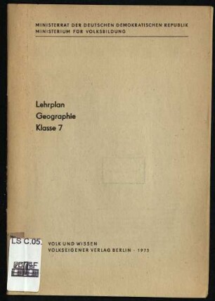 1975: Klasse 7