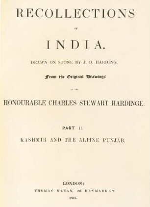 2: Kashmir and the alpine Punjab