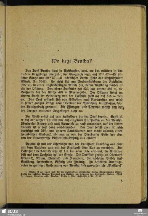 Wo liegt Beutha?