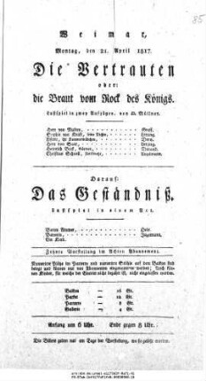 Das Geständniß