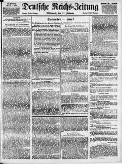 Deutsche Reichs-Zeitung. 1871-1934