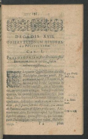Decadis XVII.