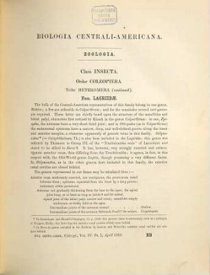 Insecta : Coleoptera, 4,2. Heteromera (part). - [2]