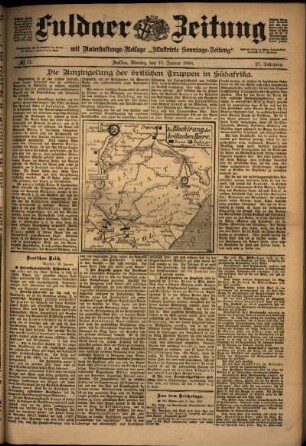 Ausgabe vom Montag, den 15. Januar 1900.