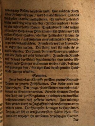 Astrologische Anmerckungen, Auf das Jahr 1683