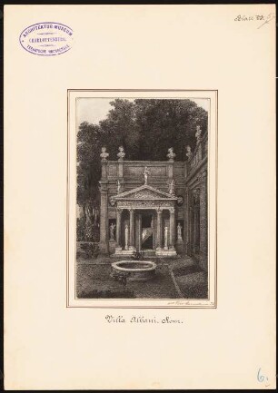 Villa Albani, Rom: Teilansicht