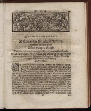 Erstes Haupt-Stück/