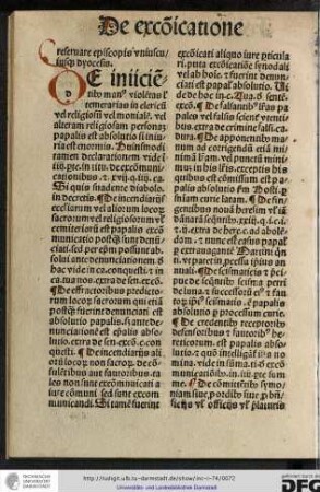 De iniicientibus manus violentas vel temerarias in clericum vel religiosum vel monialem vel alteram religiosam personam papalis est absolutio si iniuria est enormis.