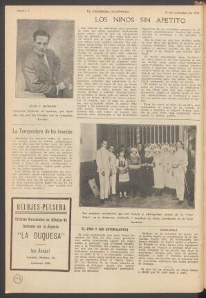 Los niños sin apetito